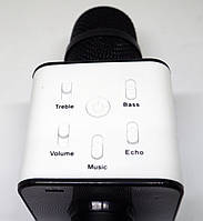 Бездротовий Bluetooth мікрофон для караоке Q7 з динаміком багатофункціональний мікрофон, фото 3