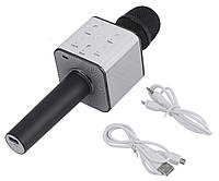 Бездротовий Bluetooth мікрофон для караоке Q7 з динаміком багатофункціональний мікрофон, фото 8