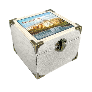 Еко-скринька 10х10см. Меджибіж. "Меджибізький замок "