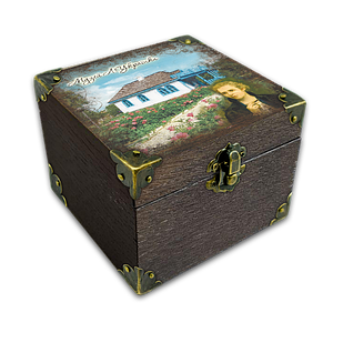 Еко-скринька 10х10см. Колодяжне. "Музей Лесі Українки "