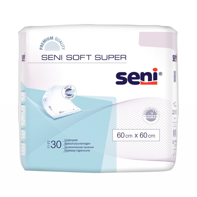 Гігієнічні пелюшки Seni Soft Super 60х60 30 шт.