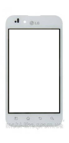 Сенсорний екран LG P970 Optimus білий