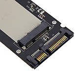 Msata SSD SATA III перехідник конвертер mini PCIe покращений, фото 2