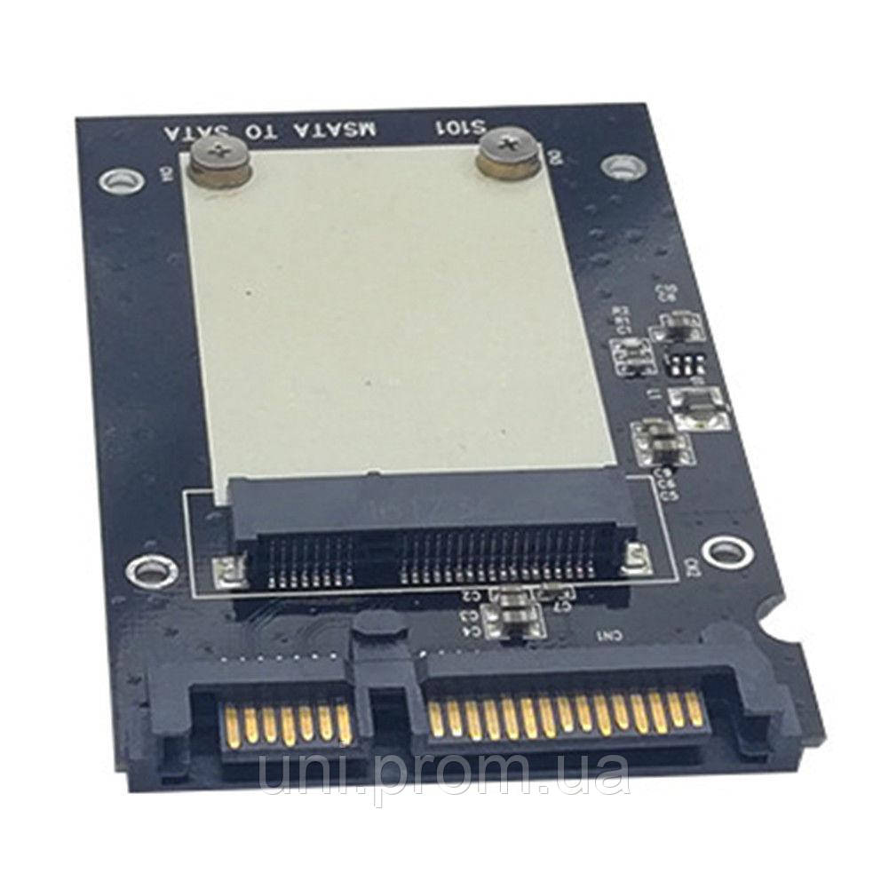 Msata SSD SATA III перехідник конвертер mini PCIe покращений