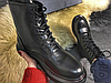 Жіночі кросівки Alexander McQueen Lace-Up Black Boots, фото 2