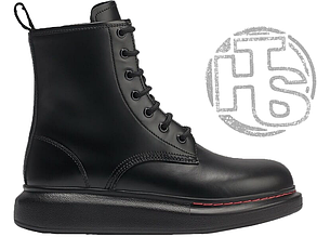 Жіночі кросівки Alexander McQueen Lace-Up Boots Black AM20201