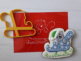 3D-формочки-вирубки для пряників "Ведмедик 94"