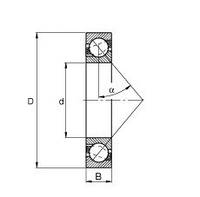 Подшипник FKL 7026CP6 6-36126