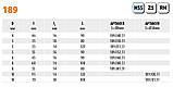 СМТ 189.050.51 Фреза HS 5% D=5 I=35 I2=18 L=80 S=8 Z1 по алюмінію, фреза HSS з подовженою робочою частиною, фото 3
