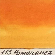 Рідка акварельна фарба 113 оранжева, 30мл LIQUAREL