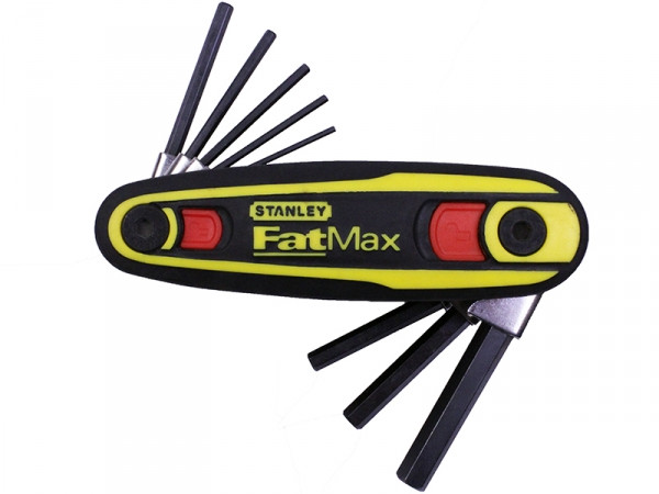 Набір шестигранних складних ключів "FATMAX" 8 шт STANLEY 0-97-552