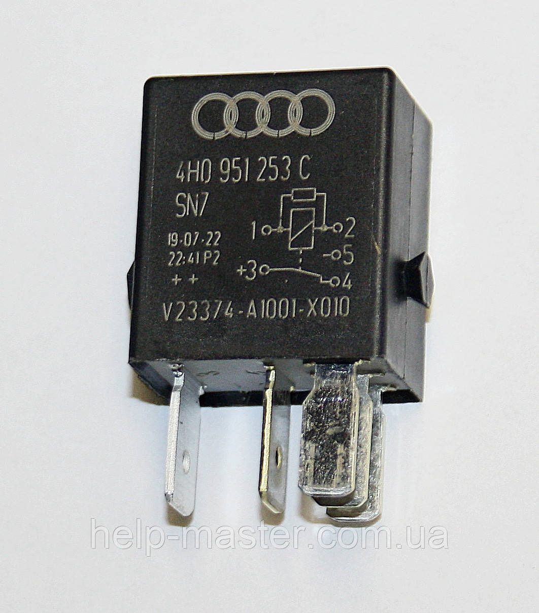 Авто реле V23374-A1001-X010 (12VDC), фото 1