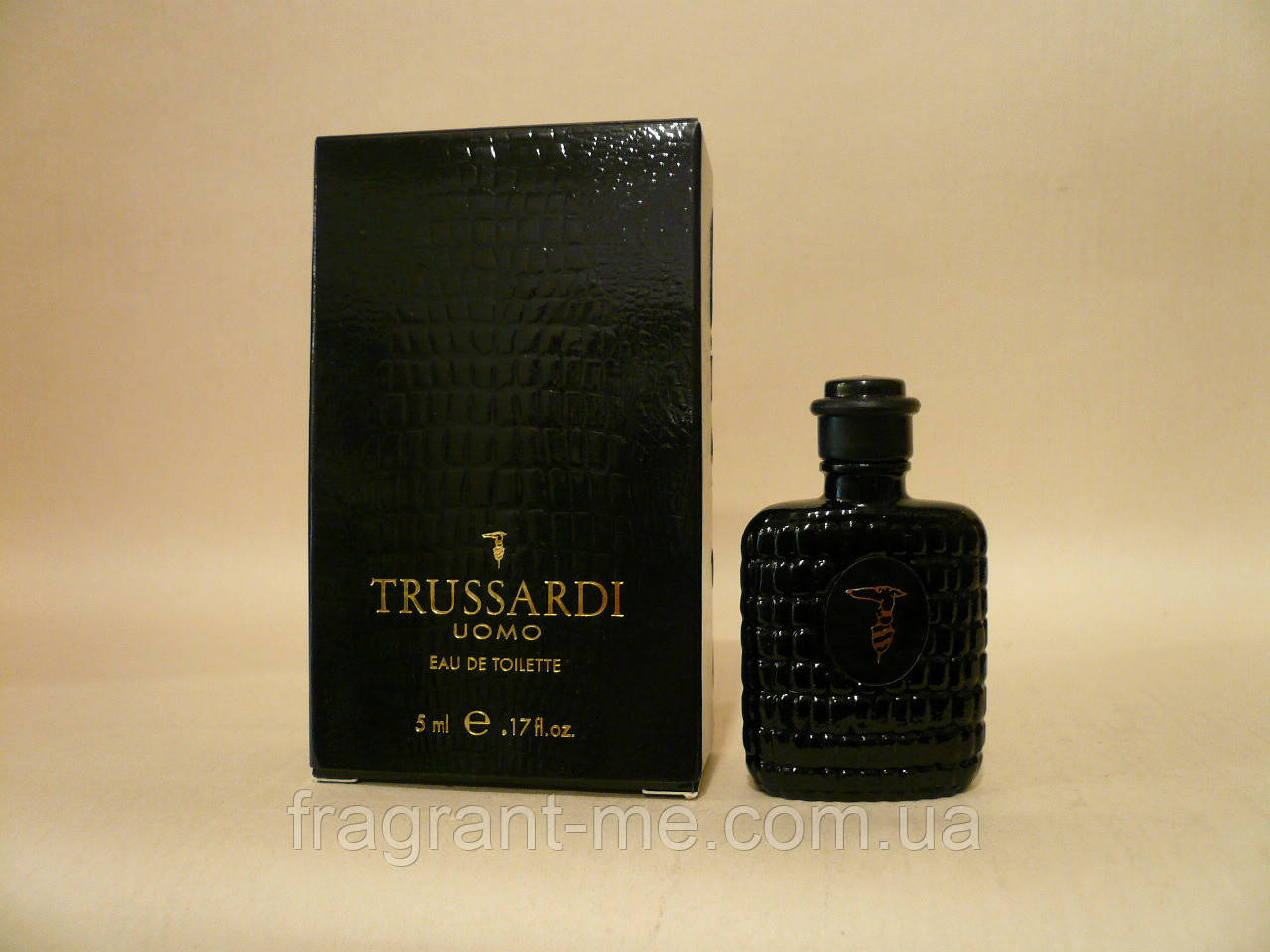 Trussardi-Trussardi Uomo (1983) — Туалетна вода 5 мл (міні) — Вінтаж, випуск 1983 року, стара формула аромату