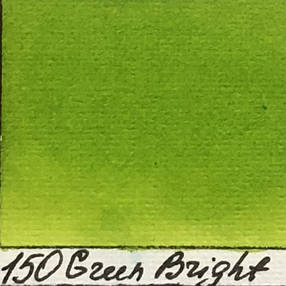 Рідка акварельна фарба 150 зелена лимонна, 30мл LIQUAREL, фото 2