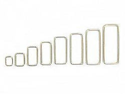 Рамка 10,5 мм нікель (2*10,5*7 мм), від 10 шт.