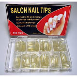Типи Salon для нарощування нігтів 500 шт. Хіт продажів!!, фото 2