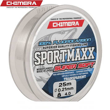 Флюорокарбон 100% Chimera SportMaxx 25м. 0.16 мм 2.2 кг