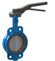 T.I.S SERVICE Поворотна засувка Батерфляй T.I.S. SERVICE D106 DN40 PN10/16 (ДУ40)