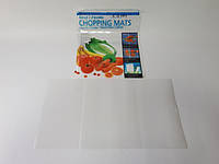Доска разделочная пластиковая для нарезания овощей гибкая для кухни в наборе 2 штуки для нарезки 38 * 30 cm