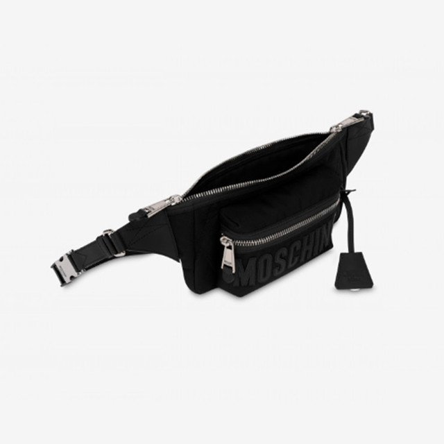 Нейлонова чоловіча сумка на пояс Moschino Cordura