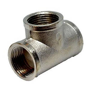 Трійник Lexline нікель 3/4"в-3/4"в-3/4"в, фото 1