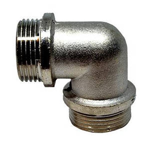 Коліно Lexline нікель 3/4"н-3/4", фото 4