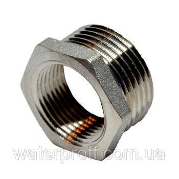 Футорка 1/2"з - 1/4"в нікельована, Lexline