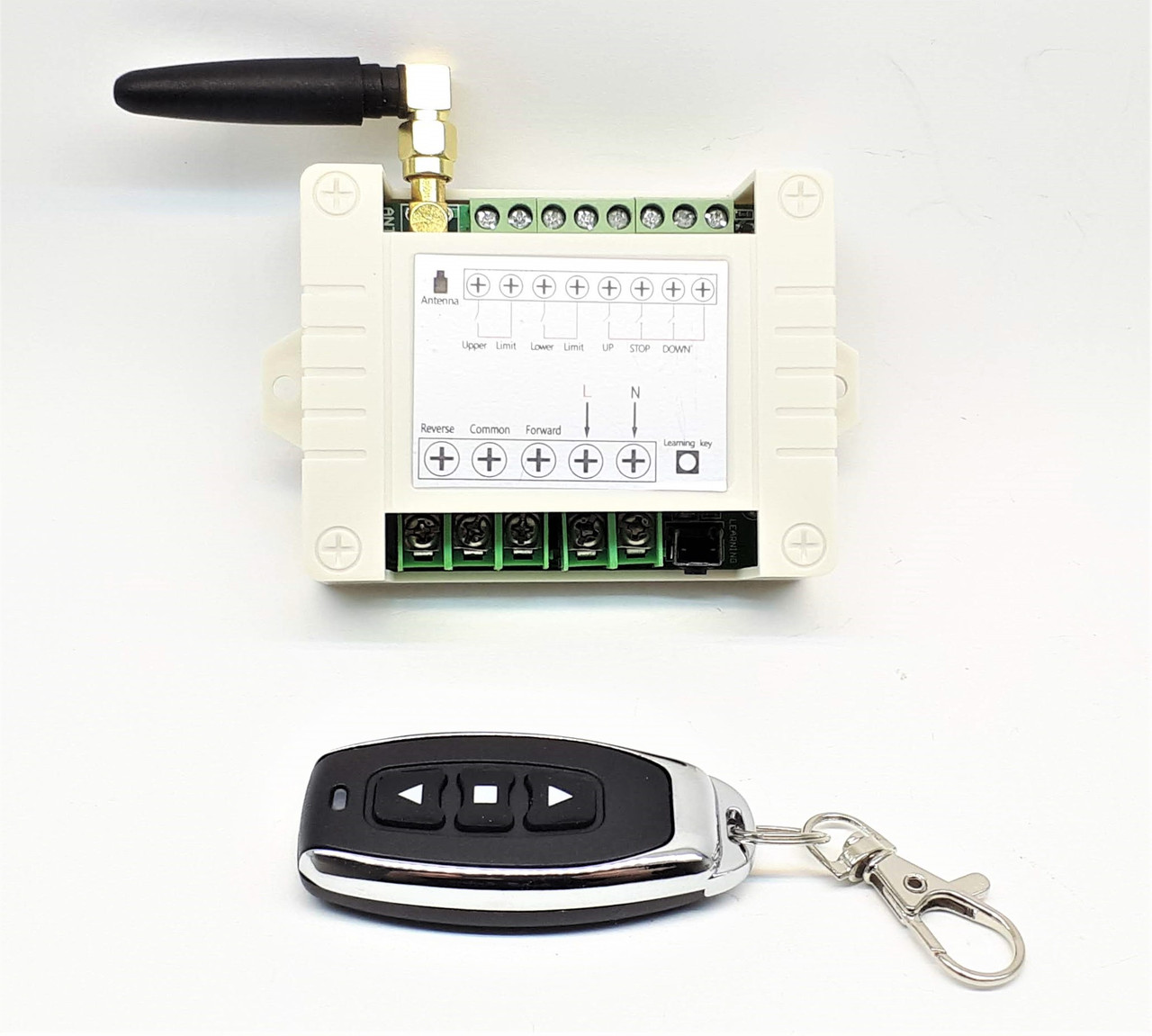 Контролер двигуна 85-220V вперед, назад, стоп с концевиками, фото 1