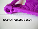 Жіночий фіолетовий силіконовий чохол Lenovo Yoga Smart Tab YT-X705L X705F (йога смарт таб), фото 2