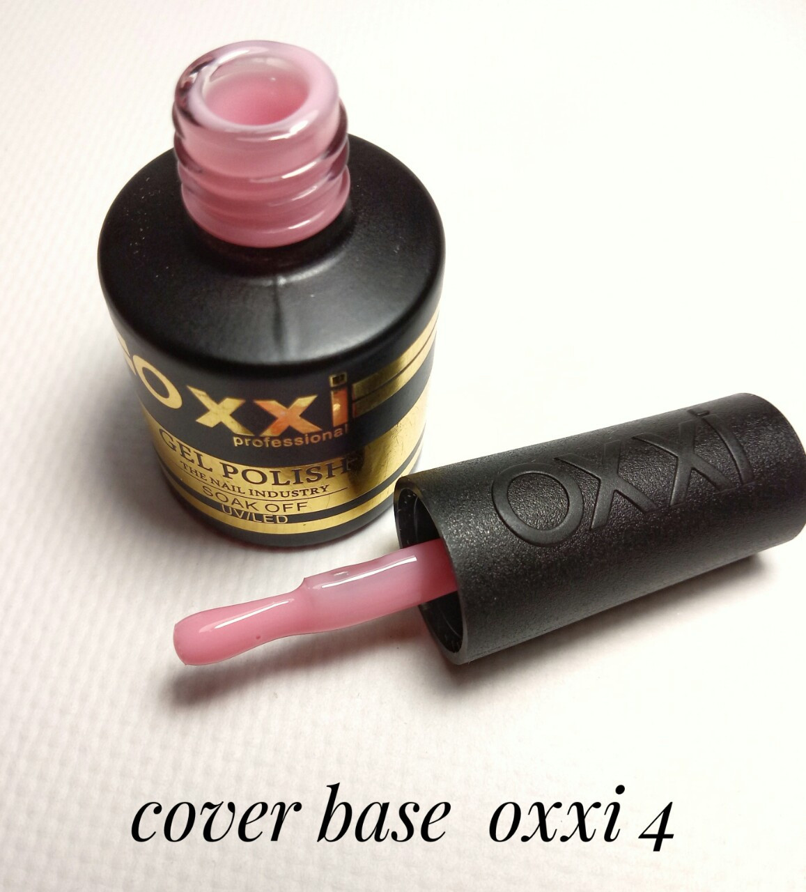 OXXI Cover Base №4 - камуфлюється база-коректор для гель-лаку, 10мл