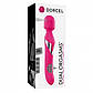Вібромасажер із обертовою головкою Dorcel Dual Orgasms Magenta, 24х4,5 см., фото 4