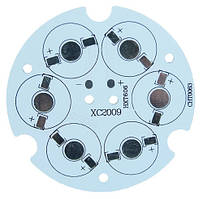 Печатна плата KEY-76x6 MPCB d=63mm для світлодіодів емітер 2730с