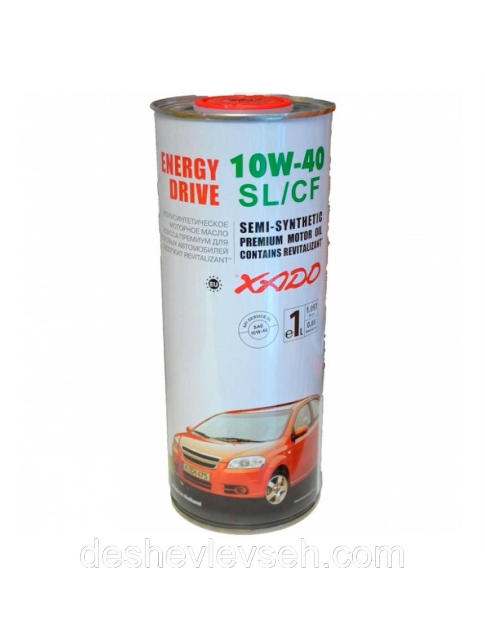 Масло ХАДО 10W40 SL/CF 1 л Energy Drive (XA 24144), (ХАДО)