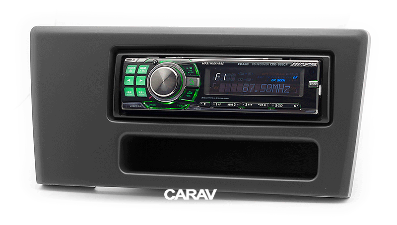 1-DIN переходная рамка VOLVO S60 2000-2004; V70, XC70 2001-2004 (with pocket), CARAV 11-557 - фото 2 - id-p1104636674