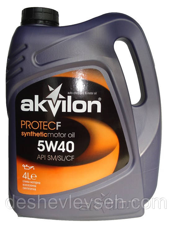 Масло АКВІЛОН 5W40 4л, (АКВІЛОН)