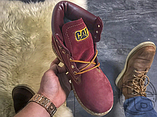Жіночі черевики Caterpillar Colorado Boot Winter Bordo (с мехом) P710655, фото 3