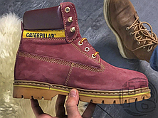 Жіночі черевики Caterpillar Colorado Boot Winter Bordo (с мехом) P710655, фото 4