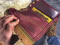 Жіночі черевики Caterpillar Colorado Boot Winter Bordo (с мехом) P710655, фото 6