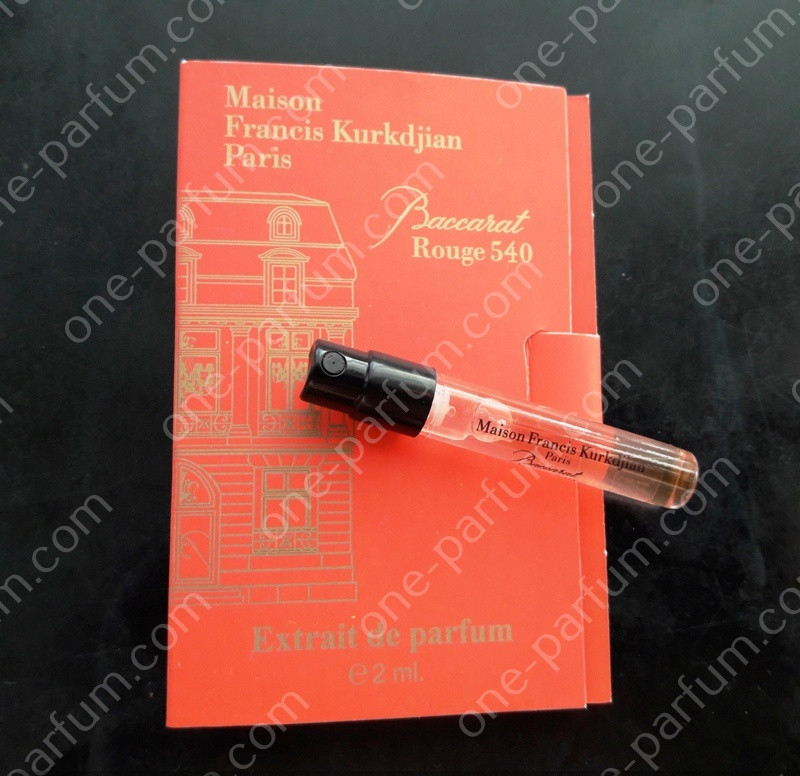Пробник Baccarat Rouge 540 Extrait De Parfum, 2 ml