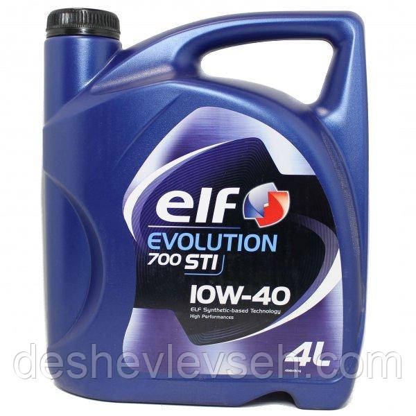 Масло ELF EVOLUTION 700 STI 10W40 4 л, (ELF)