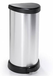 40L Контейнер для сміття металізований "DECO BIN"