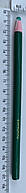 Мел карандаш с ниткой зеленый уп=144шт
