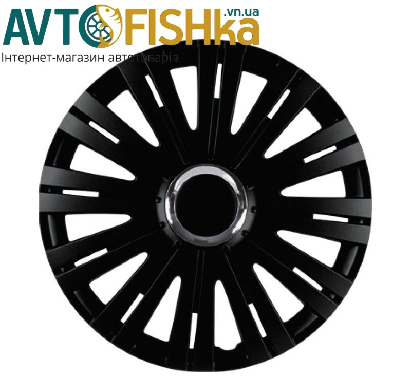 Ковпаки Elegant R15 ACTIVE RC чорний, фото 1