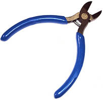 Кусачки бокові YIHUA, сині, прогумовані ручки