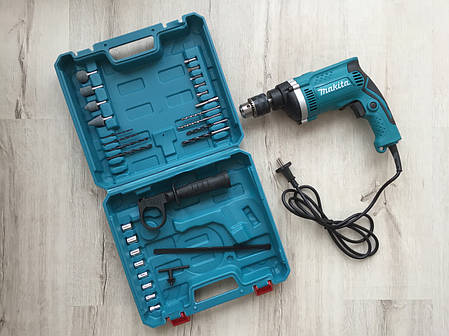 Дриль ударний Makita_Макита HP1630 | 710 Вт, 13мм, фото 2