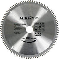 Диск пильний по алюмінію 250 мм YATO YT-6095 (Польща)