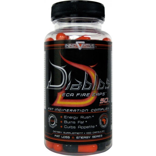 Жироспалювач Innovative Labs Diablos ECA Fire 90 caps