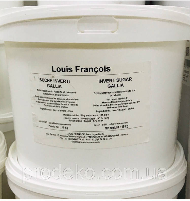 Інвертний цукор (Тримолін) Louis Francois 15 кг