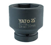 Головка торцевая ударная 1" 50 мм YATO YT-1198 (Польша)