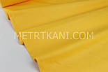 Тканина для постільної білизни з ранфорс жовто-оранжевого кольору Туреччина 240 см № WH-0033-22, фото 3